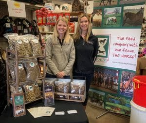 Hueber Feeds staff community involvement with McCauley's force feed